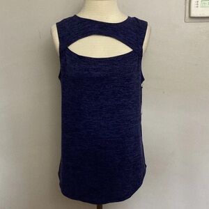 3-28 Juicy Couture Tank Top Purple Blue Large NWT NEW